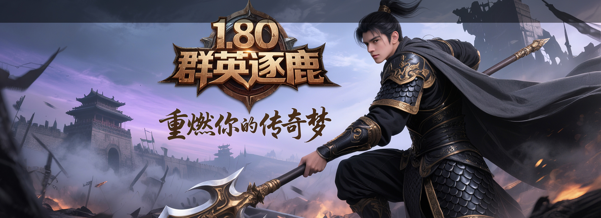1.80战神复古传奇宣传图